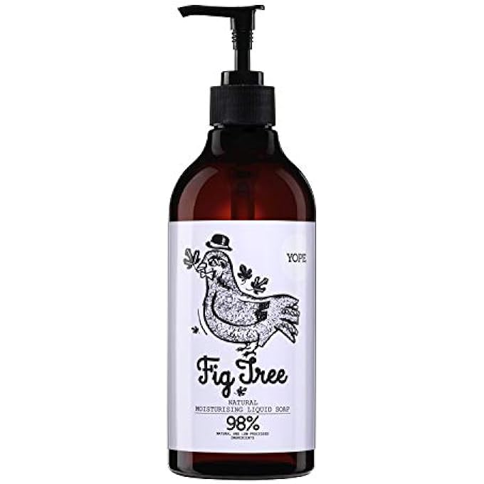 YOPE FIG TREE NATURAL MOISTURISING LIQUID HAND WASH, 500 ML - Image 1